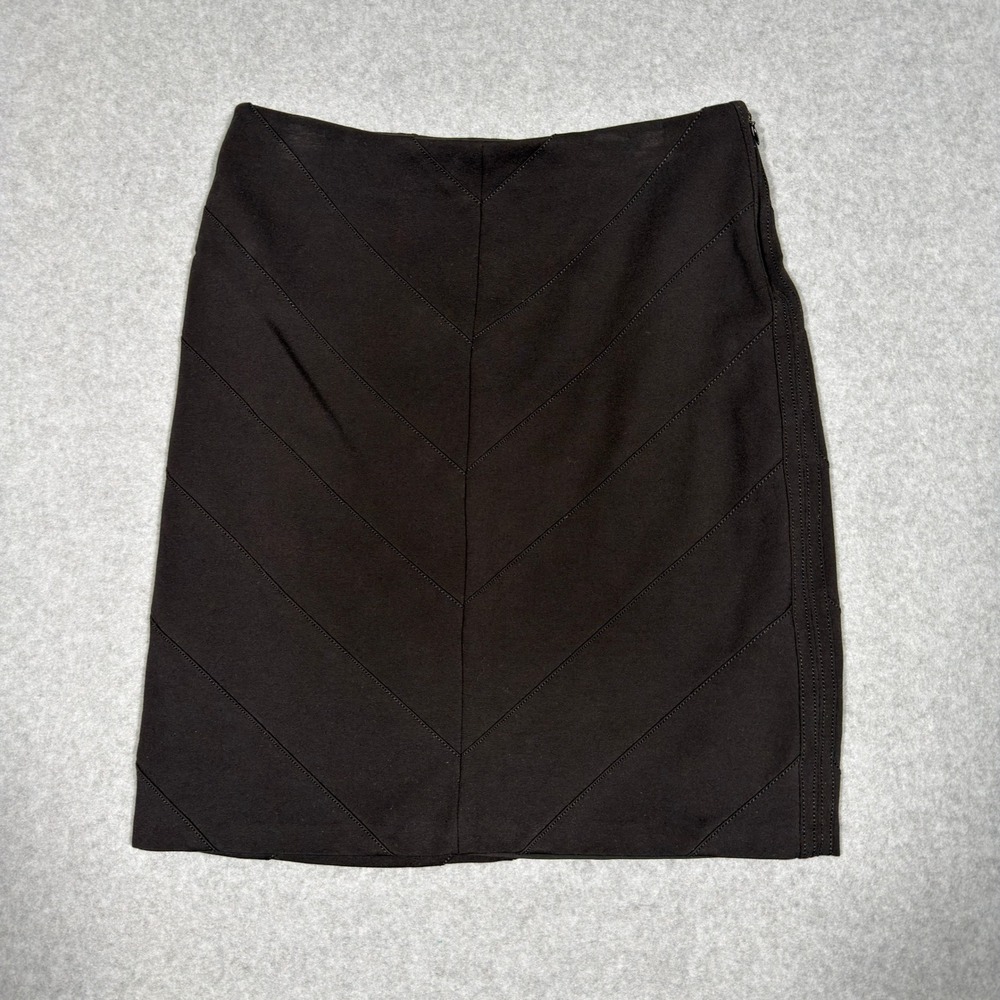 White House Black Market Instantly Slimming Black Skirt 8 Career Academia